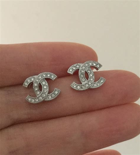 cc earrings|chanel cc earrings price list.